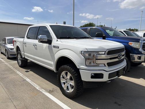 STAR WHITE METALLIC TRI-COAT 2020 Ford F-150 Platinum