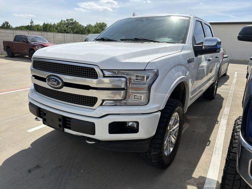 STAR WHITE METALLIC TRI-COAT 2020 Ford F-150 Platinum