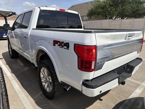 STAR WHITE METALLIC TRI-COAT 2020 Ford F-150 Platinum