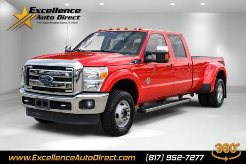 RACE RED 2016 Ford F-350 Lariat