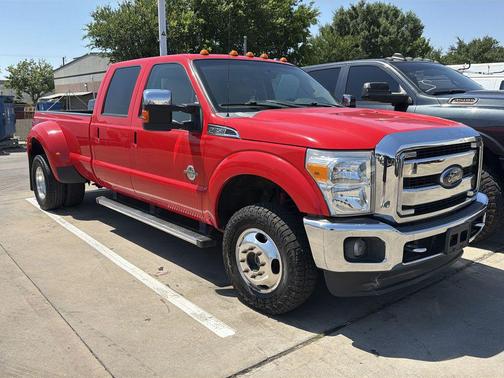 RACE RED 2016 Ford F-350 Lariat