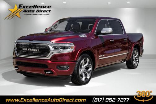 Delmonico Red Pearlcoat 2020 RAM 1500 Limited