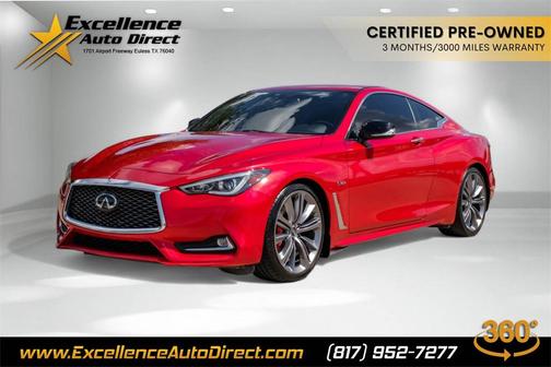2019 INFINITI Q60 3.0t Red Sport 400
