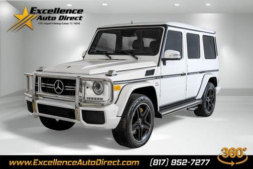 Polar White 2014 Mercedes-Benz G-Class 4MATIC