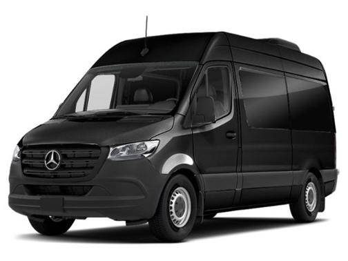Obsidian Black Metallic 2024 Mercedes-Benz Sprinter 2500 High Roof
