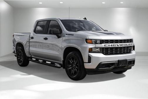 Silver Ice Metallic 2021 Chevrolet Silverado 1500 Custom