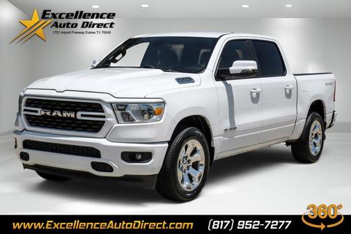 Bright White Clearcoat 2023 RAM 1500 Big Horn/Lone Star