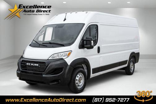 Bright White Clearcoat 2023 RAM ProMaster 2500 High Roof