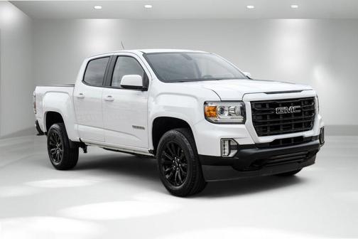 Summit White 2022 GMC Canyon Elevation