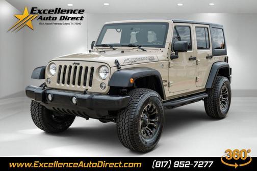 Mojave Sand Clearcoat 2016 Jeep Wrangler Unlimited Sport