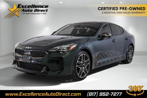Ascot Green 2022 Kia Stinger GT1
