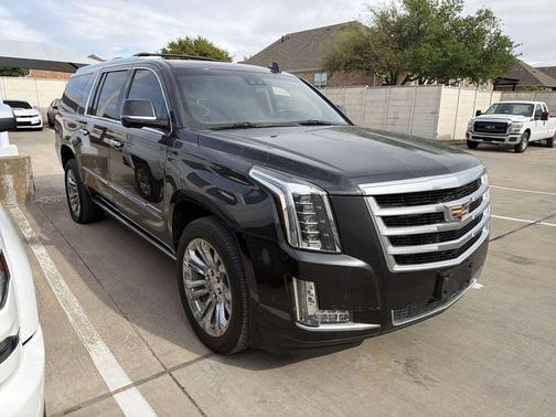 Manhattan Noir Metallic 2019 Cadillac Escalade ESV Premium Luxury