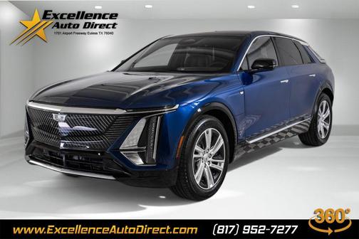 Opulent Blue Metallic 2024 Cadillac LYRIQ Tech