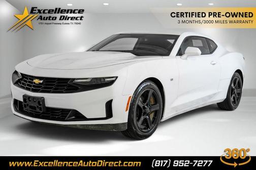 Summit White 2023 Chevrolet Camaro 1LT