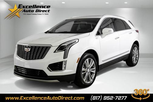Crystal White 2024 Cadillac XT5 Premium Luxury