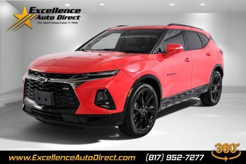 Red Hot 2020 Chevrolet Blazer RS