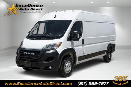 Bright White Clearcoat 2025 RAM ProMaster 2500 Tradesman