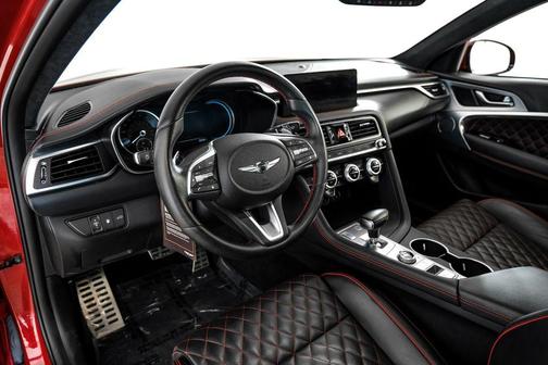 Havana Red 2022 Genesis G70 3.3T AWD