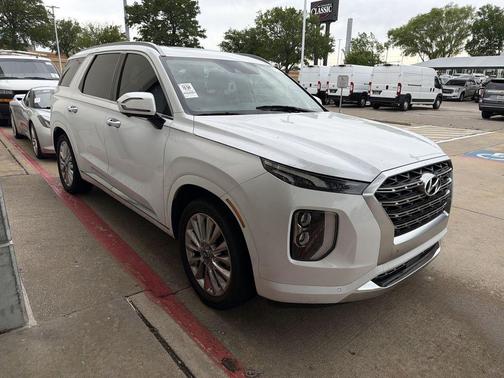 Hyper White 2020 Hyundai PALISADE Limited