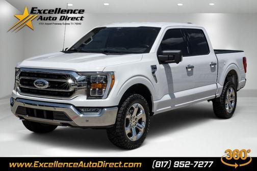 OXFORD WHITE 2021 Ford F-150 XLT