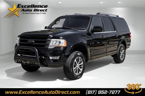 SHADOW BLACK METALLIC 2017 Ford Expedition EL Limited