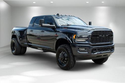 Maximum Steel Metallic Clearcoat 2021 RAM 3500 Limited Mega Cab 4x4 6'4' Box