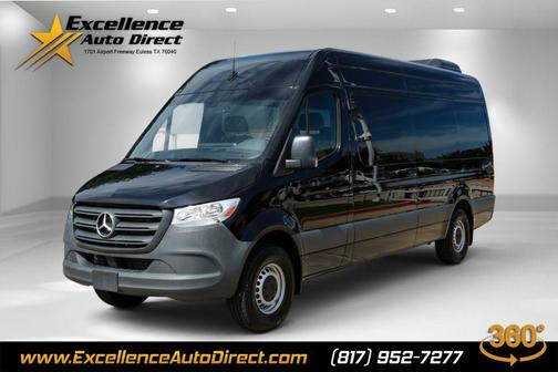 Jet Black 2024 Mercedes-Benz Sprinter 2500 High Roof
