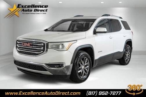 White Frost Tricoat 2017 GMC Acadia SLT-1