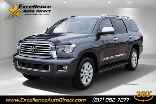Magnetic Grey Metallic 2019 Toyota Sequoia Platinum