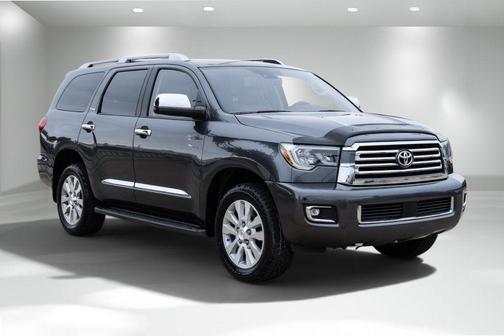 Magnetic Grey Metallic 2019 Toyota Sequoia Platinum