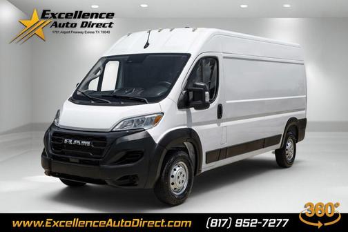 Bright White Clearcoat 2023 RAM ProMaster 2500 High Roof