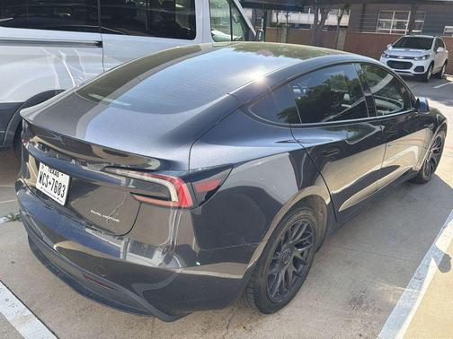 Stealth Grey 2025 Tesla Model 3 Long Range