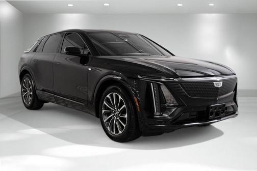 Stellar Black Metallic 2024 Cadillac LYRIQ Sport