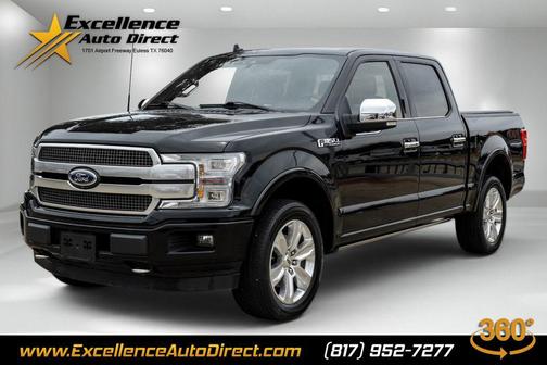 AGATE BLACK 2020 Ford F-150 Platinum