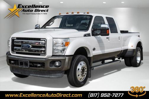 WHITE PLATINUM MET TRI-COAT 2016 Ford F-450 Lariat