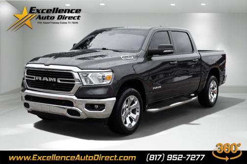 Granite Crystal Metallic Clearcoat 2021 RAM 1500 Big Horn/Lone Star