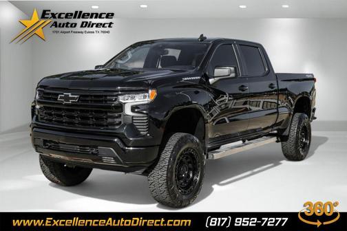 Black 2024 Chevrolet Silverado 1500 RST