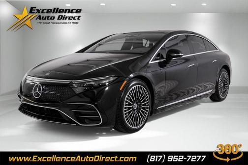 Obsidian Black Metallic 2022 Mercedes-Benz EQS 580 4MATIC