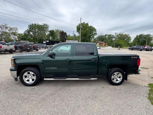 Rainforest Green Metallic 2015 Chevrolet Silverado 1500 2LT