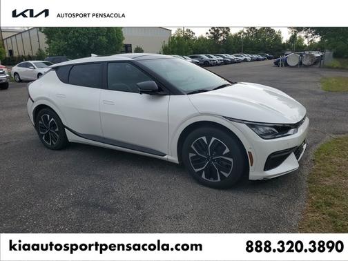 Snow White Pearl 2022 Kia EV6 GT-Line