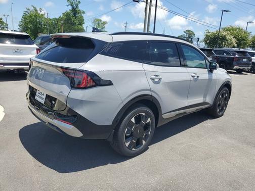 Wolf Gray 2026 Kia Sportage Hybrid SX-Prestige
