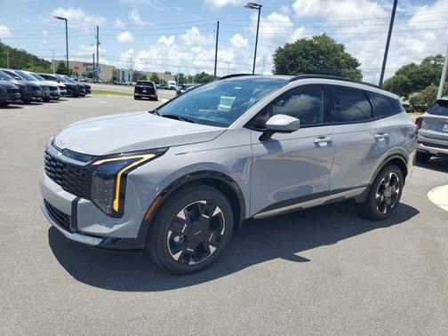 Wolf Gray 2026 Kia Sportage Hybrid SX-Prestige