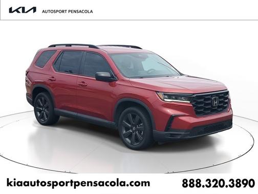 Red 2023 Honda Pilot Sport