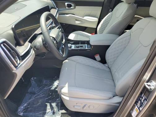 Steel Gray 2026 Kia Sorento Hybrid X-Line SX Prestige