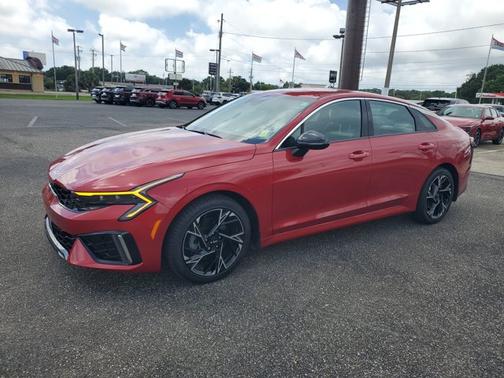 Runway Red 2025 Kia K5 GT-Line