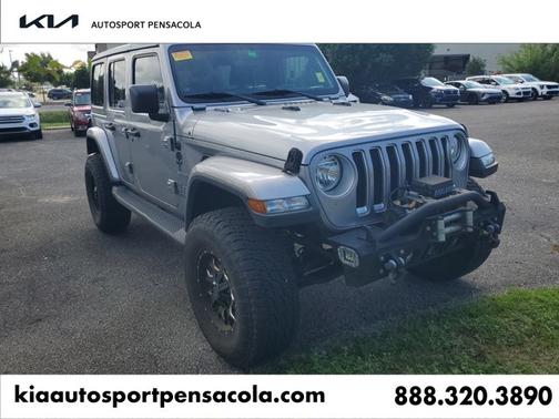 Billet Silver Metallic Clearcoat 2020 Jeep Wrangler Unlimited Sahara