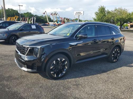 Ebony Black 2024 Kia Sorento SX