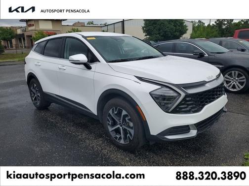 Glacial White Pearl 2025 Kia Sportage EX