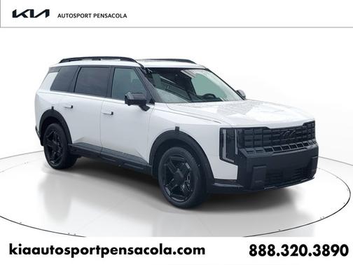 Glacial White Pearl 2027 Kia Telluride Hybrid X-Line SX