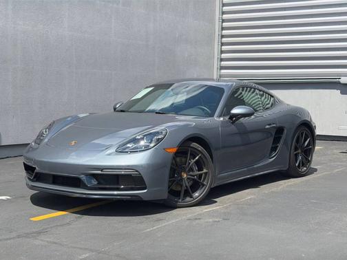Vanadium Grey Metallic 2025 Porsche 718 Cayman